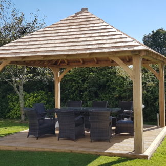 Square gazebos
